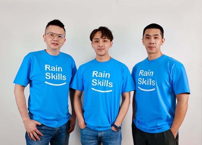 RainSkills團隊創造新興服務，為多元的興趣與技能打造技能陪練員媒合平台。 創辦人：張大為、周躍龍、陳昱成（圖/RainSkills）