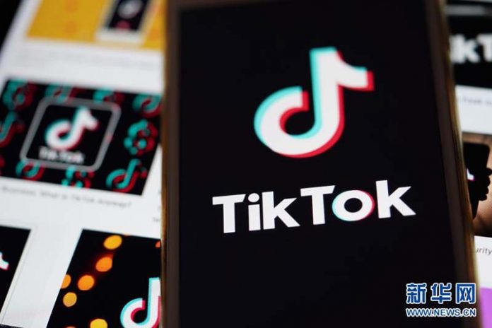 最新民調顯示。近半數美國成年人支持禁用TikTok。圖／取自新華網