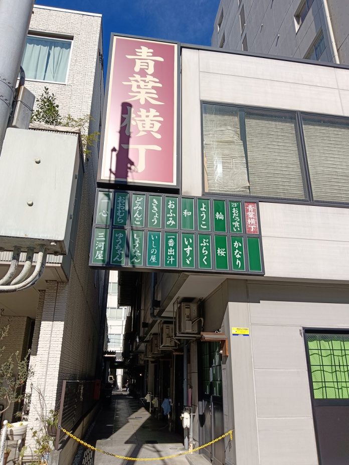 靜岡的青葉橫丁，裏面的18家店，全在賣關東煮，不過，這裏的口味是靜岡式的。